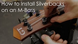 Shop Tips Installing Silverback Strings on the MicroBass [upl. by Ilana]