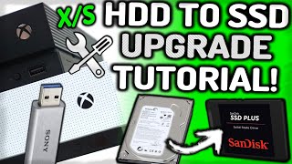 Upgrading A Faulty Xbox One XS HDD To An SSD FULL EASY TUTORIAL [upl. by Nike982]