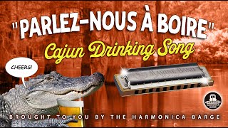 Learn to play a Cajun drinking song Parleznous a boire  C Harmonica required [upl. by Bunder]