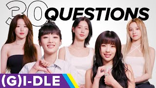 GIDLE Answers 30 Questions As Quickly As Possible [upl. by Dagnah233]