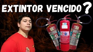 EXTINTOR DE INCÊNDIO EXTINTOR VENCIDO APRENDA A VERIFICAR ESSAS INFORMAÇÕES [upl. by Salohcim510]