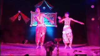 Gaudiya Nritya  Alapchari  Presented by Chandan Mazumder amp Chirantan Mazumder [upl. by Annairda]