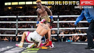 Charlo vs Castano 2 HIGHLIGHTS May 14 2022  PBC on Showtime [upl. by Lubin]