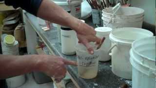 Deflocculated and Flocculated Glazes Free Online Glaze Course Part 15 Lab [upl. by Aisatsana]