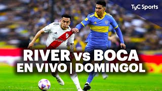 RIVER PLATE vs BOCA JUNIORS ⚽ Superclásico EN VIVO en TyC Sports  Domingol 🔥 [upl. by Ariik783]