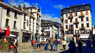 ChamonixMontBlanc  AuvergneRhôneAlpes region  France 4K [upl. by Rosalinda754]