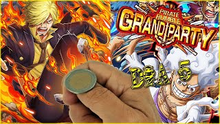 PIRATE RUMBLE GRAND PARTY DÍA 5 CARA O CRUZ  ONE PIECE TREASURE CRUISE [upl. by Doy]