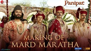 Making Of Mard Maratha  Panipat  Sanjay Dutt Arjun Kapoor amp Kriti Sanon  Ajay  Atul [upl. by Dougie]