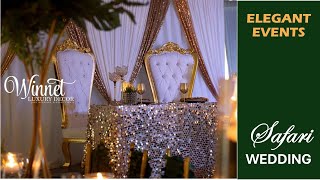 SafariThemed Wedding by Winnet Luxury Decor [upl. by Dagley]