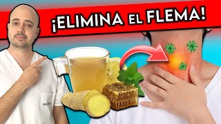 ¡Elimina el FLEMA en la GARGANTA en 1 DÍA  ¡REMEDIOS NATURALES para eliminar MOCO [upl. by Nottage21]