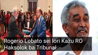 Presidente Autoridade Oecusse Rogerio Lobato sei Lori Kazu RO Haksolok ba Tribunal [upl. by Helgeson986]