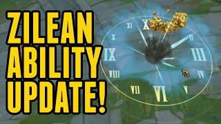 Zilean Ability Changes Spotlight  League of Legends  LoL [upl. by Eilime]