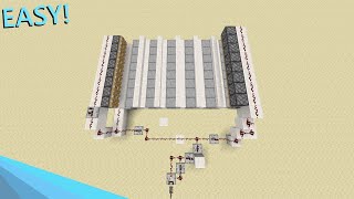 Minecraft Conveyor Belt Tutorial  Easy and Cheap Item Transport [upl. by Eillim]