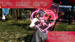 FFXIV Love Heart Emote  FF14 Valentiones Day Emote 2024 [upl. by Patrich]