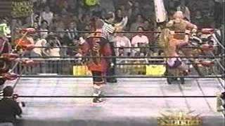 ICP w Vampiro vs Lenny amp Lodi WCW [upl. by Yedorb]