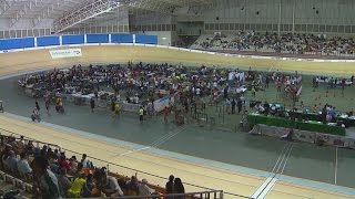 Womens Keirin Final 2014 Track Cycling World Cup  Guadalajara Mexico [upl. by Kcirrag120]