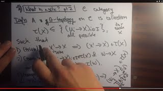 SitesCoverings part 2 Grothendieck Topologies [upl. by Ahrens]