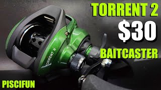 BIGGEST BAITCASTING BARGAIN PISCIFUNS 30 TORRENT 2 [upl. by Nunes]