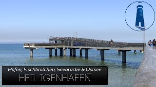 🔴 Urlaub Streifzug durch Heiligenhafen  Hafen Strand Meer Ostsee [upl. by Marti]