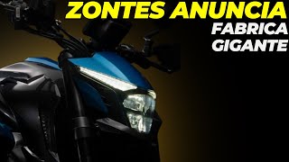 ZONTES ANUNCIA FABRICA GIGANTE [upl. by Vasilis907]