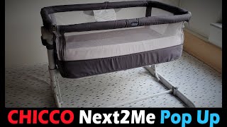 RECENSIONE Culla Chicco Next2Me Pop Up si apre in 2 secondi e si può agganciare al letto [upl. by Labanna]