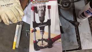 Portable Drill Press Review [upl. by Aisekal568]