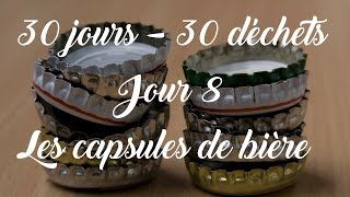 Comment recycler des capsules de bière  🗑30 déchets30 vidéos🗑 zéro déchet et recyclage [upl. by Thierry]