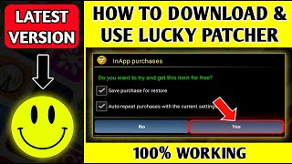 How to Download amp Use Latest Lucky Patcher [upl. by Ayo6]