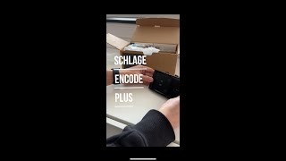 Installing the Schlage Encode Plus [upl. by Oidacra]