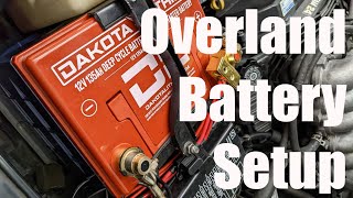 Best Lithium Overlanding Battery Setup [upl. by Nnyre]