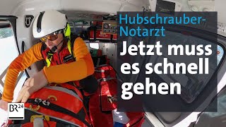 Turbulenter Alltag als HubschrauberNotarzt Bergführer und Ausbilder  BR24 [upl. by Sessylu]