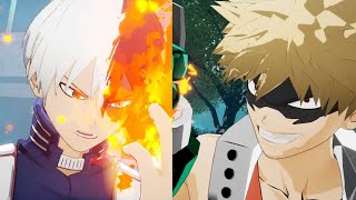 Todoroki Vs Bakugo  My Hero Justice  Boku no Hero [upl. by Studner]