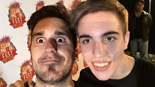 El primer encuentro con Mangel y Rubius  VLOG Club Media Fest Argentina [upl. by Nolaj]