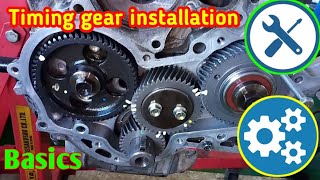 Timing Gear setting 4JA1 [upl. by Cathyleen]