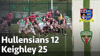 Hullensians v Keighley  Match Highlights  Counties 1 Yorkshire [upl. by Ahsille]