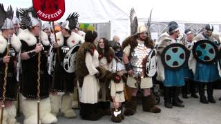 2010 Lerwick  SMUHA  Delting  Northmavine Jarls Squads at Aith GalaMP4 [upl. by Mis]