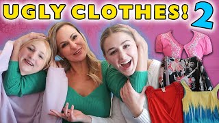 The Ugliest Things I Wore on TV With Chloe and Clara  Christi Lukasiak [upl. by Hamel839]