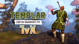 ESO 1vX PVP  Templar  Gold Road [upl. by Erica]