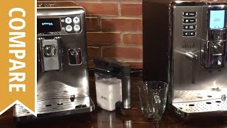 Compare Saeco Exprelia and Gaggia Accademia Espresso Machines [upl. by Jacqueline]