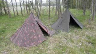 Zeltbahn or Laavu for Preppers Survivors and Bushcrafters [upl. by Niltag]