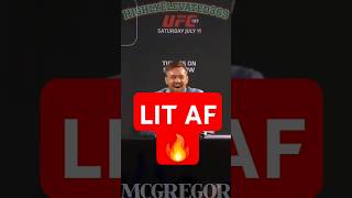 ELECTRIFYING 🍀🍀🍀highlyelevated369 conormcgregor mcgregor ufc mma danawhite josealdo mmaworld [upl. by Gerstein]