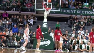 Weekly Highlights Abbey Kimball  Michigan State Womens Basketball  02242024 [upl. by Brine]