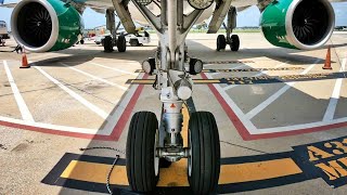 Airbus A320 Nose Landing Gear Wheel Removal [upl. by Amuwkuhc459]