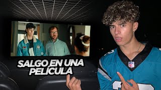 SALGO EN UNA PELICULA DE CINE CON SANTIAGO SEGURA  Sieteex [upl. by Adaven]