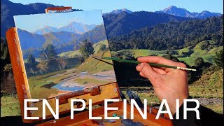 Painting En Plein Air  TOP TIPS for a successful scene [upl. by Anyehs]