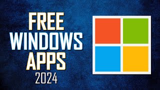 10 Best FREE WINDOWS 1011 APPS from the Microsoft Store 2024 [upl. by Shelly19]