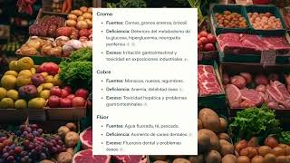 Los minerales  Resumido nutrición minerales salud [upl. by Shinberg]