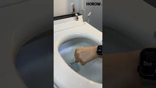 Modern Bathroom Essentials HOROW Smart Toilet Features amp Bidet Innovation toilet bathroom shorts [upl. by Reinar]