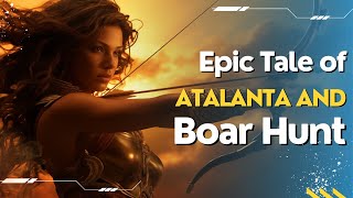 Epic Myth of Atalanta and the Calydonian Boar Hunt using AI  Greek Mythology Unveiled [upl. by Nibaj625]