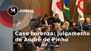 Caso Lorenza começa o julgamento do promotor André de Pinho acusado da morte da mulherJornal Minas [upl. by Cony]